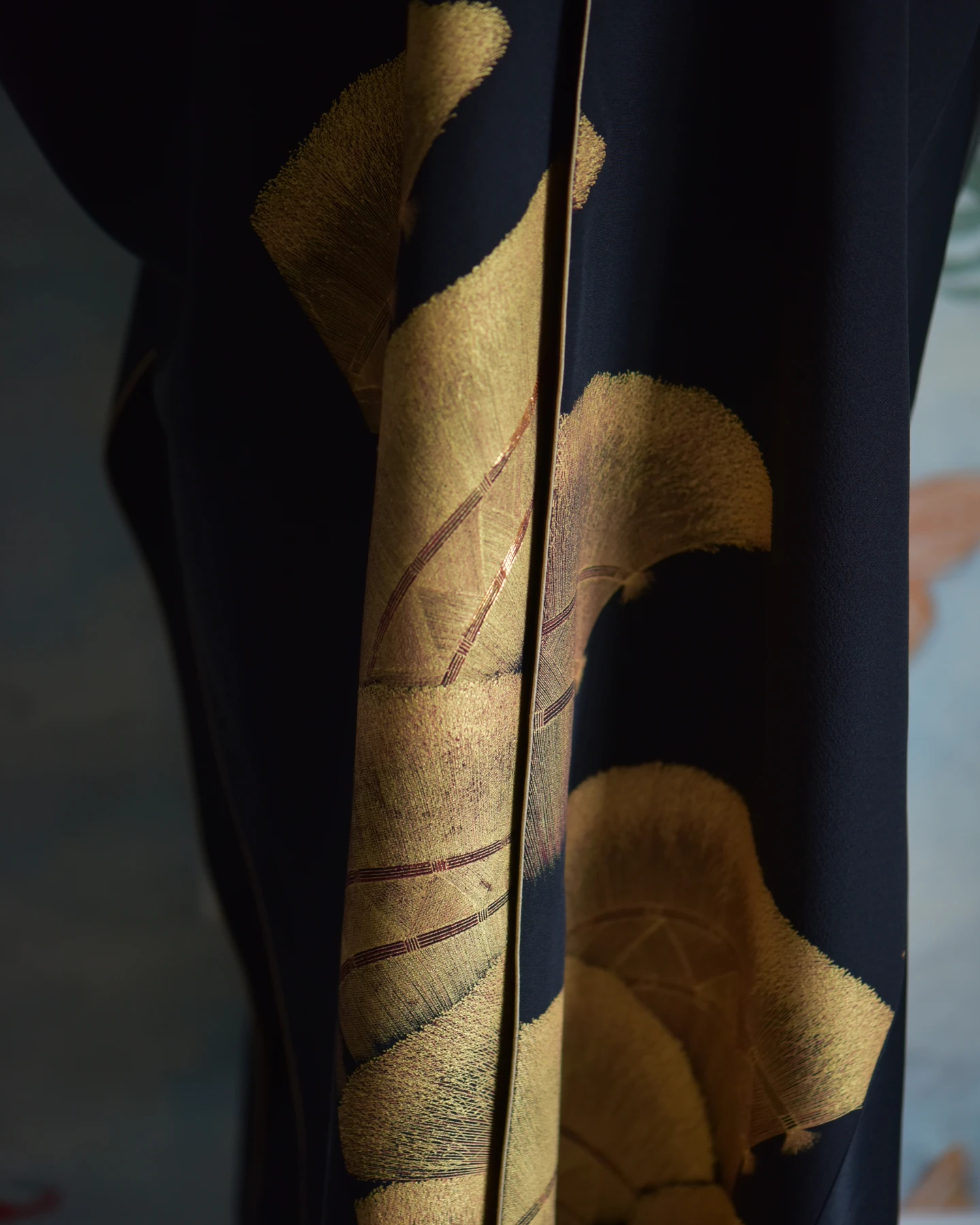 Gold Leaf Long Artwear — Detail
